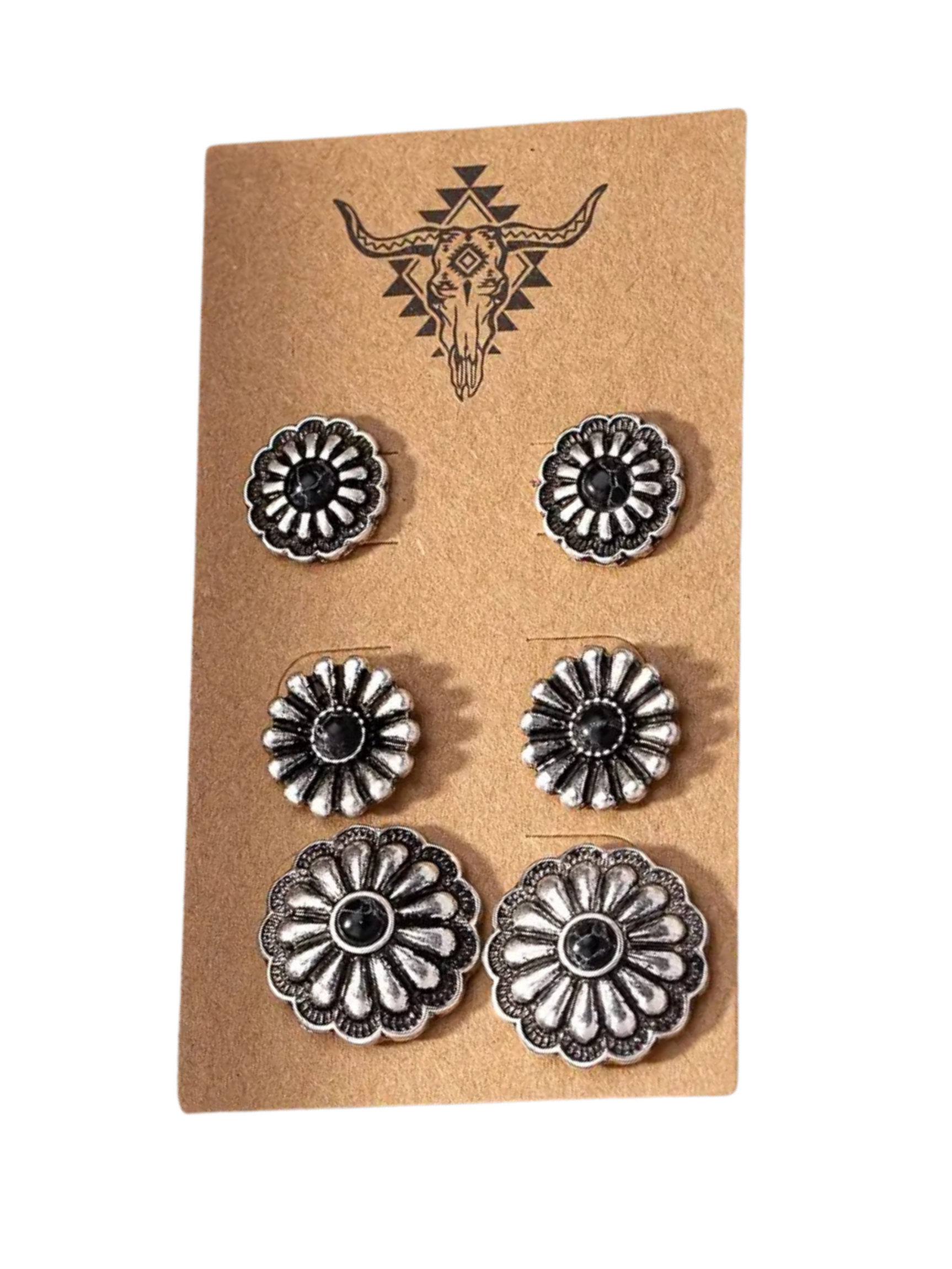 Kit de boucles d'oreille fleur