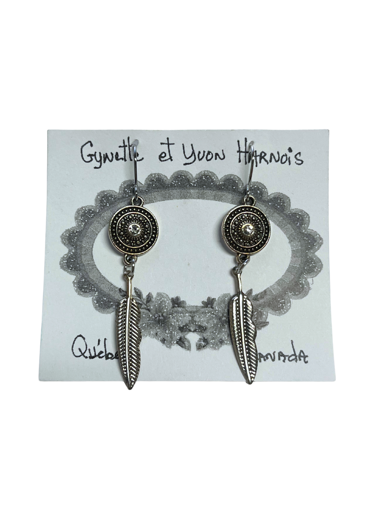 Dreamcatcher earrings