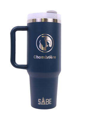 Gobelet isotherme 40 oz avec paille