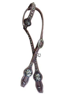 Bride Western à Oreille avec pierres