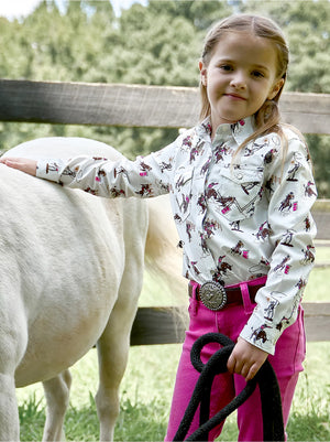 Chemise Bold Buck Print - Enfant