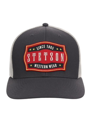 Casquette trucker à écusson brodé Stetson Western Wear