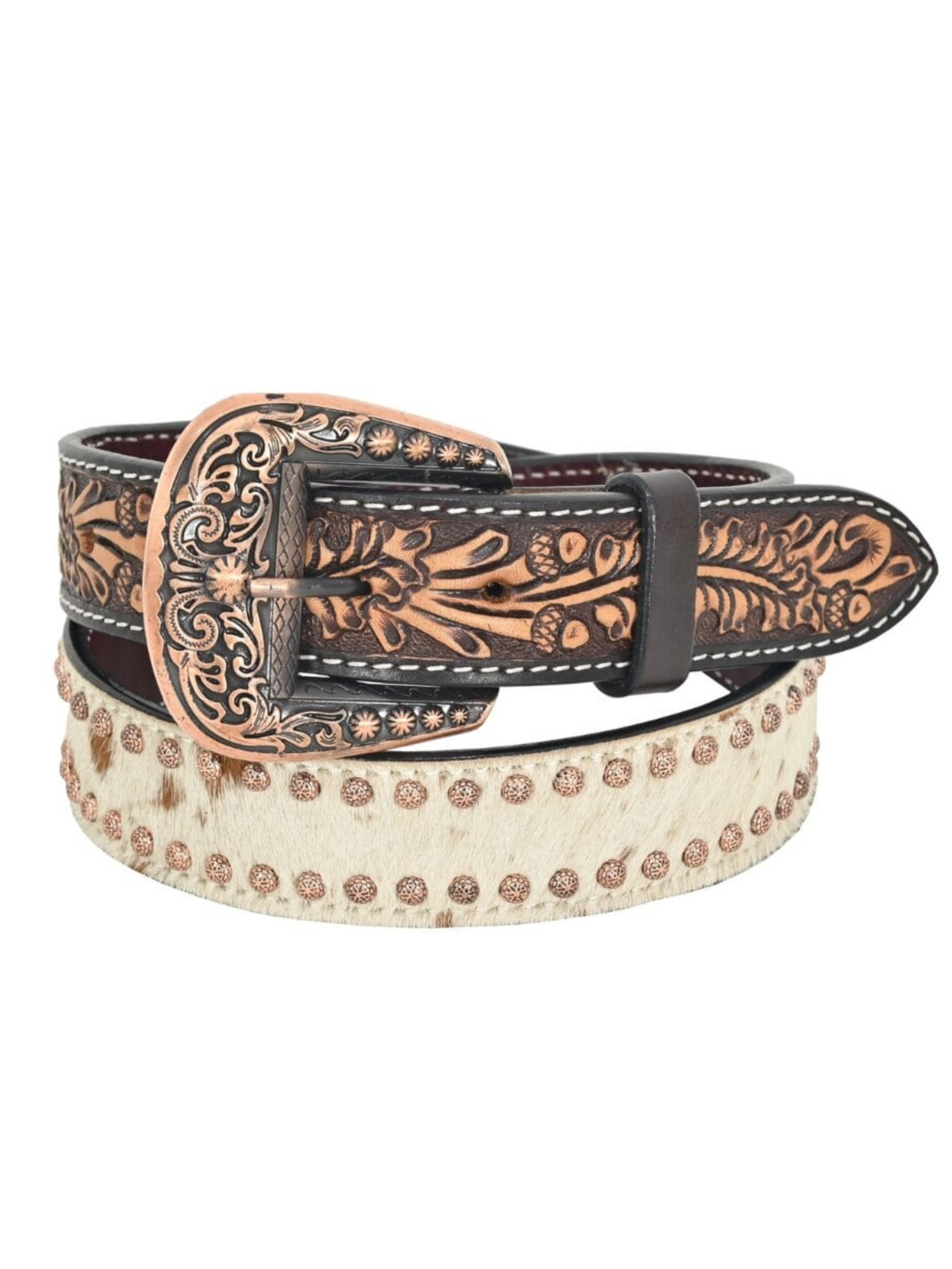 Hair On Floral Belt - Adult