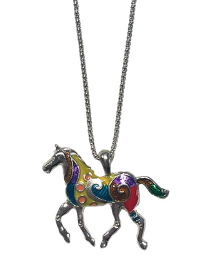 Collier cheval Coloré