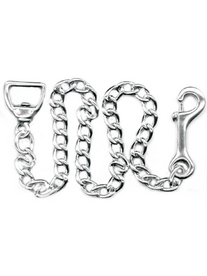 Chaîne de plomb nickelée - 24 pouces