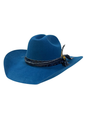 Chapeau Western Cattleman en feutre 3X Sapphire Spécial - Adulte