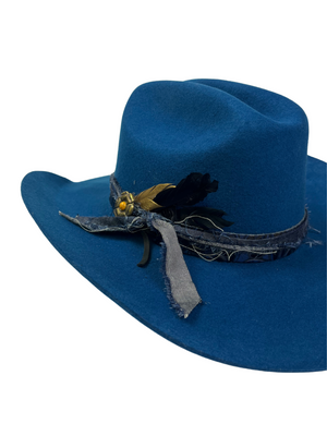 Chapeau Western Cattleman en feutre 3X Sapphire Spécial - Adulte