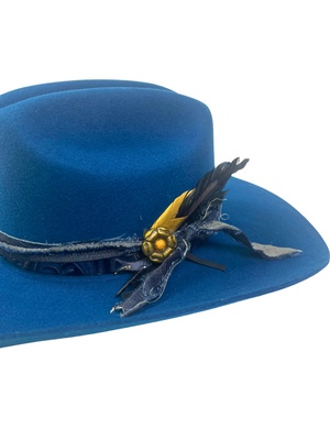 Chapeau Western Cattleman en feutre 3X Sapphire Spécial - Adulte