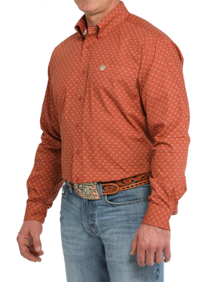 Chemise Steer Orange - Homme