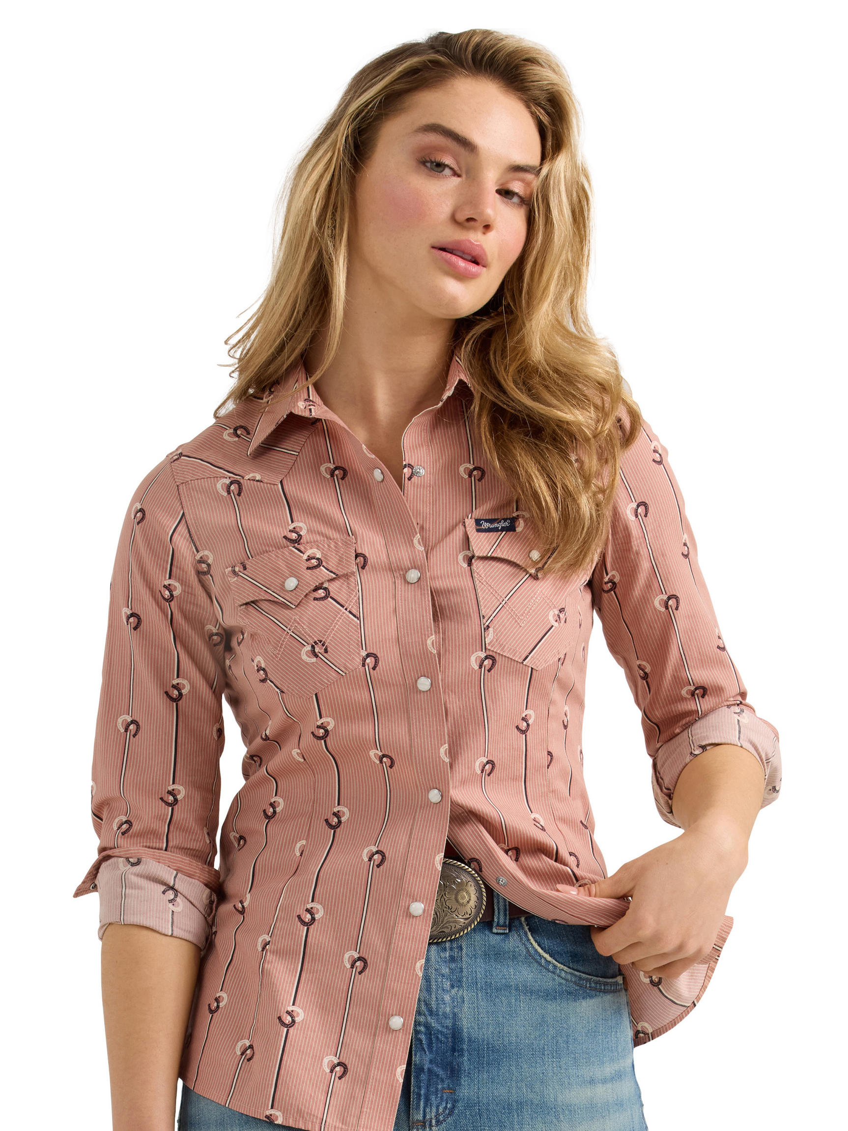 Chemise Retro® Dusty Rose - Femme