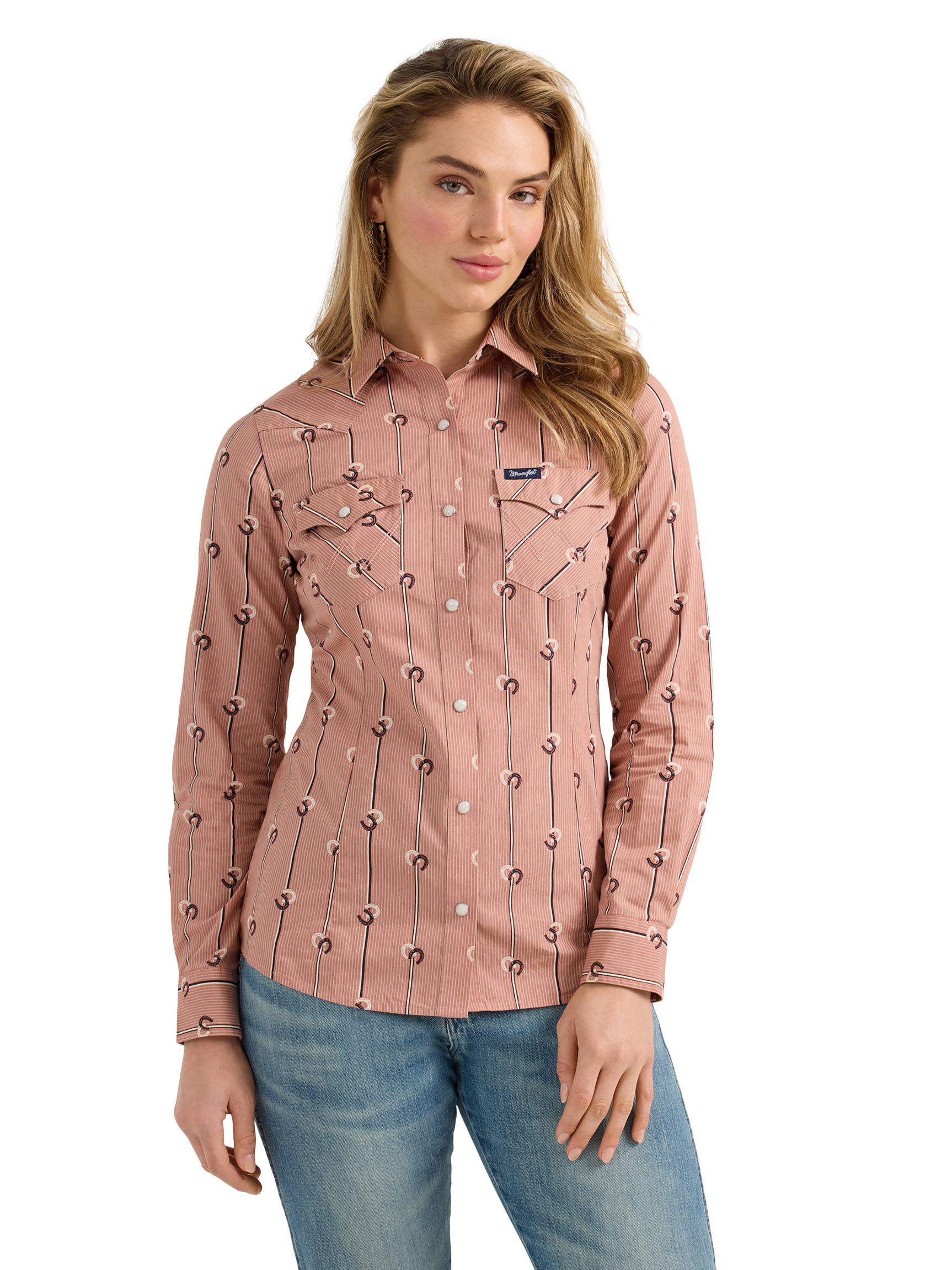 Chemise Retro® Dusty Rose - Femme