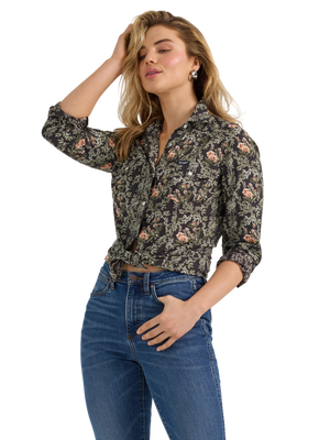 Chemise Florale Cactus - Femme