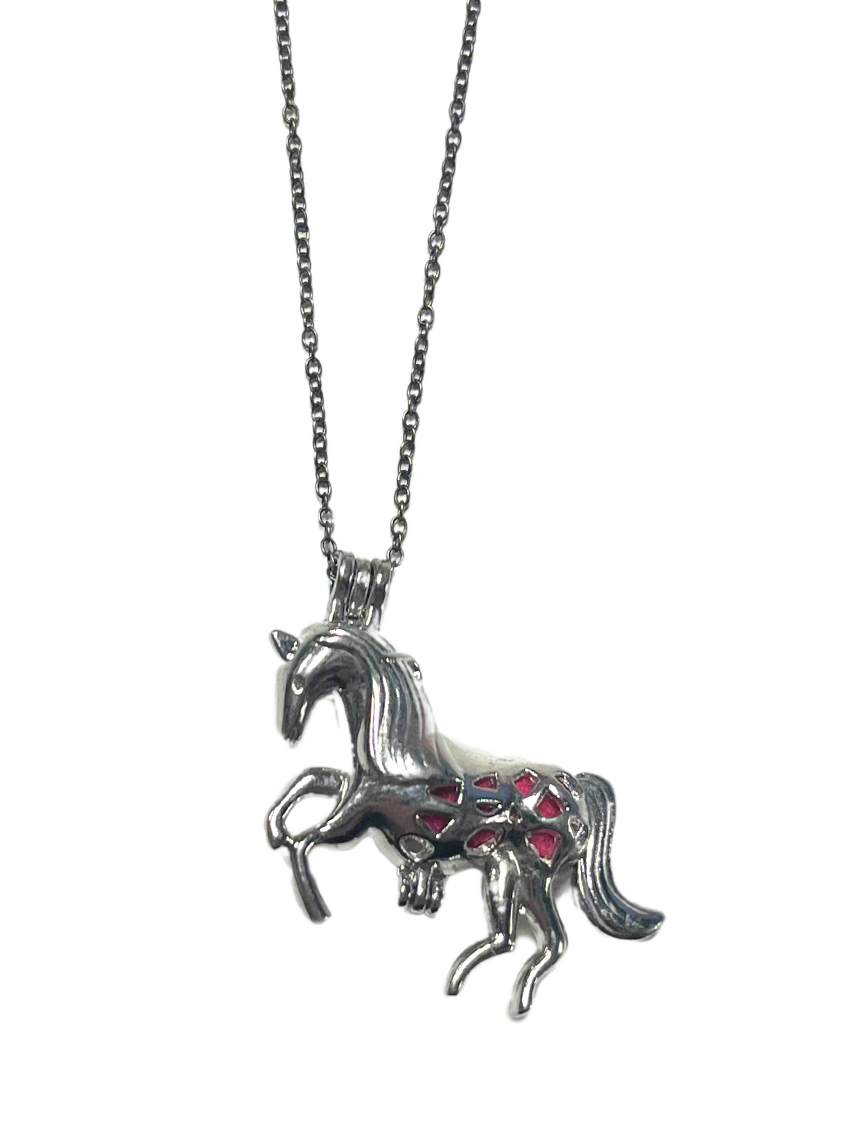 Collier Cheval Rose