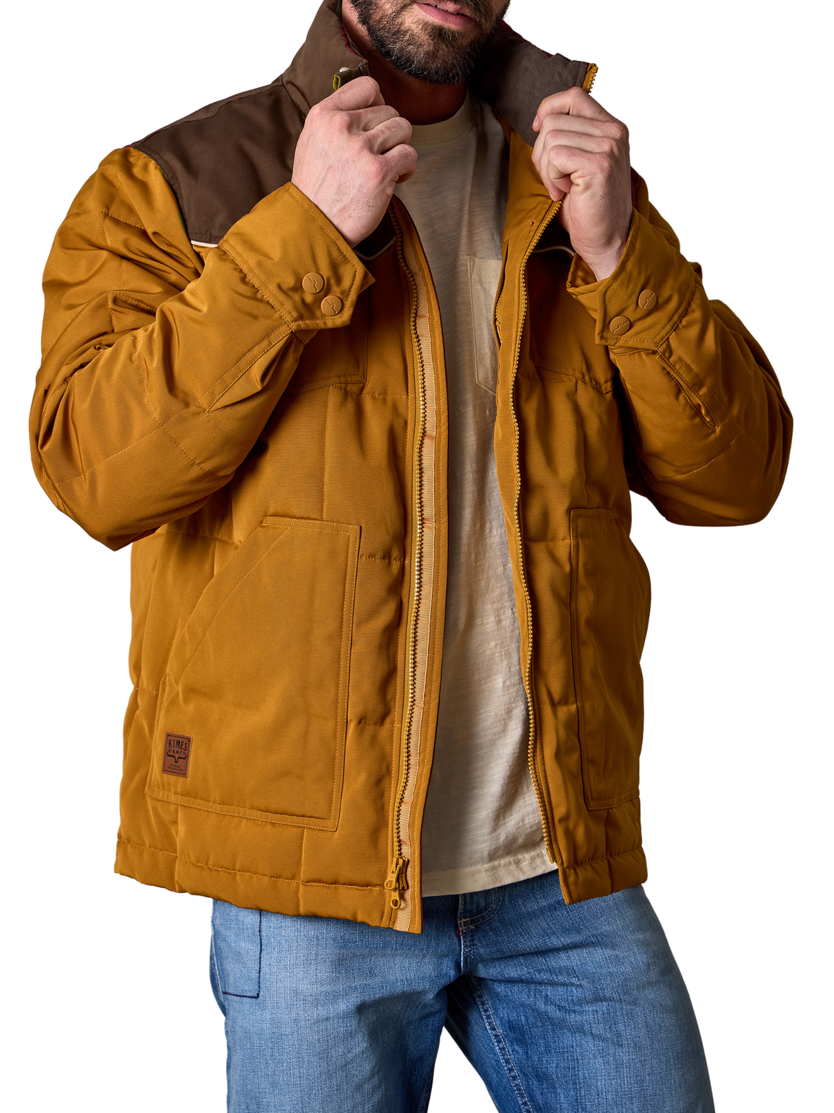 Veste matelassée Colt WW Brown - Homme