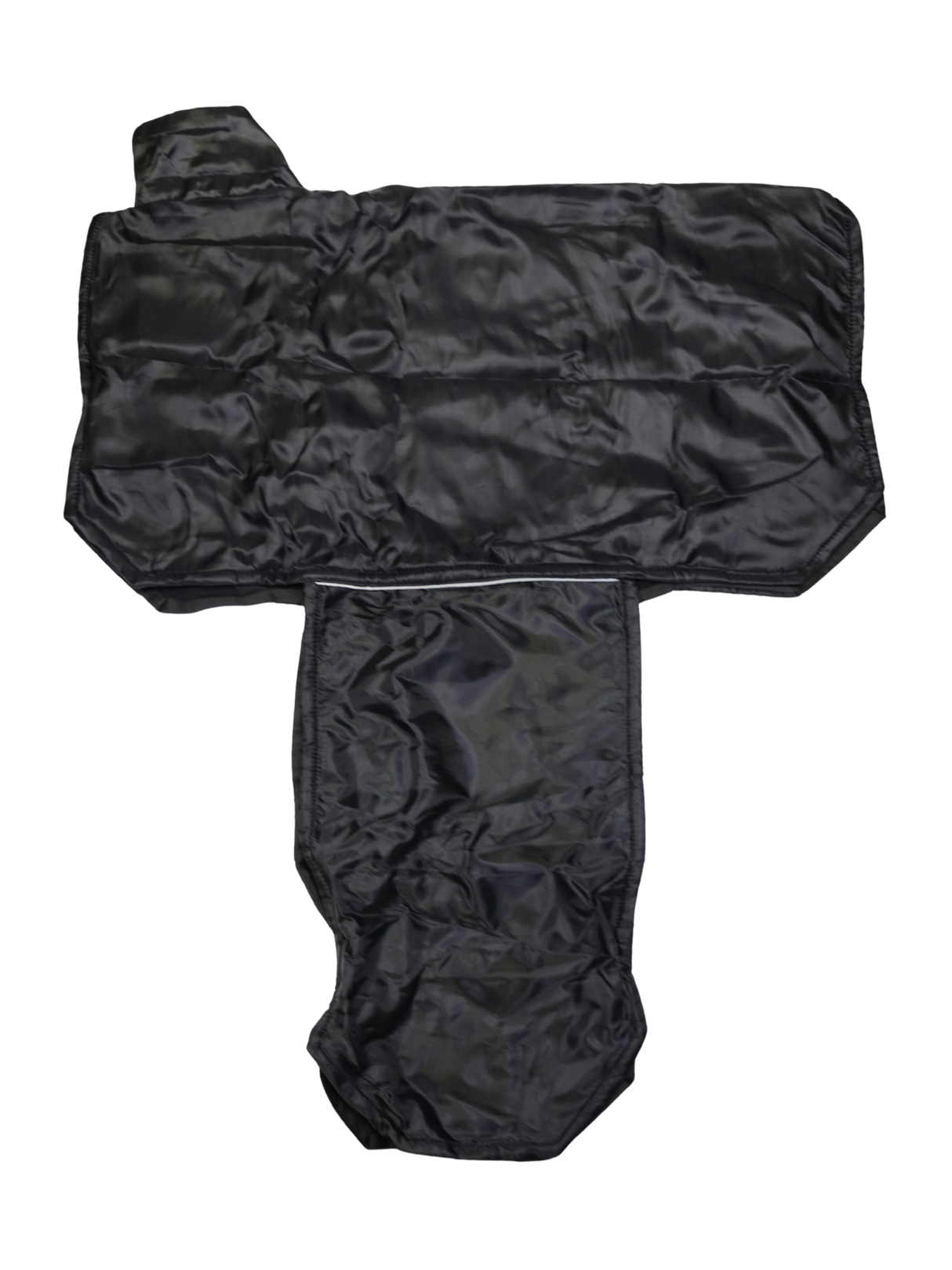 Couvre selle western noire avec doublure polaire