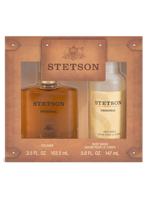 Ensemble cadeau Cologne et Gel douche STETSON® Original