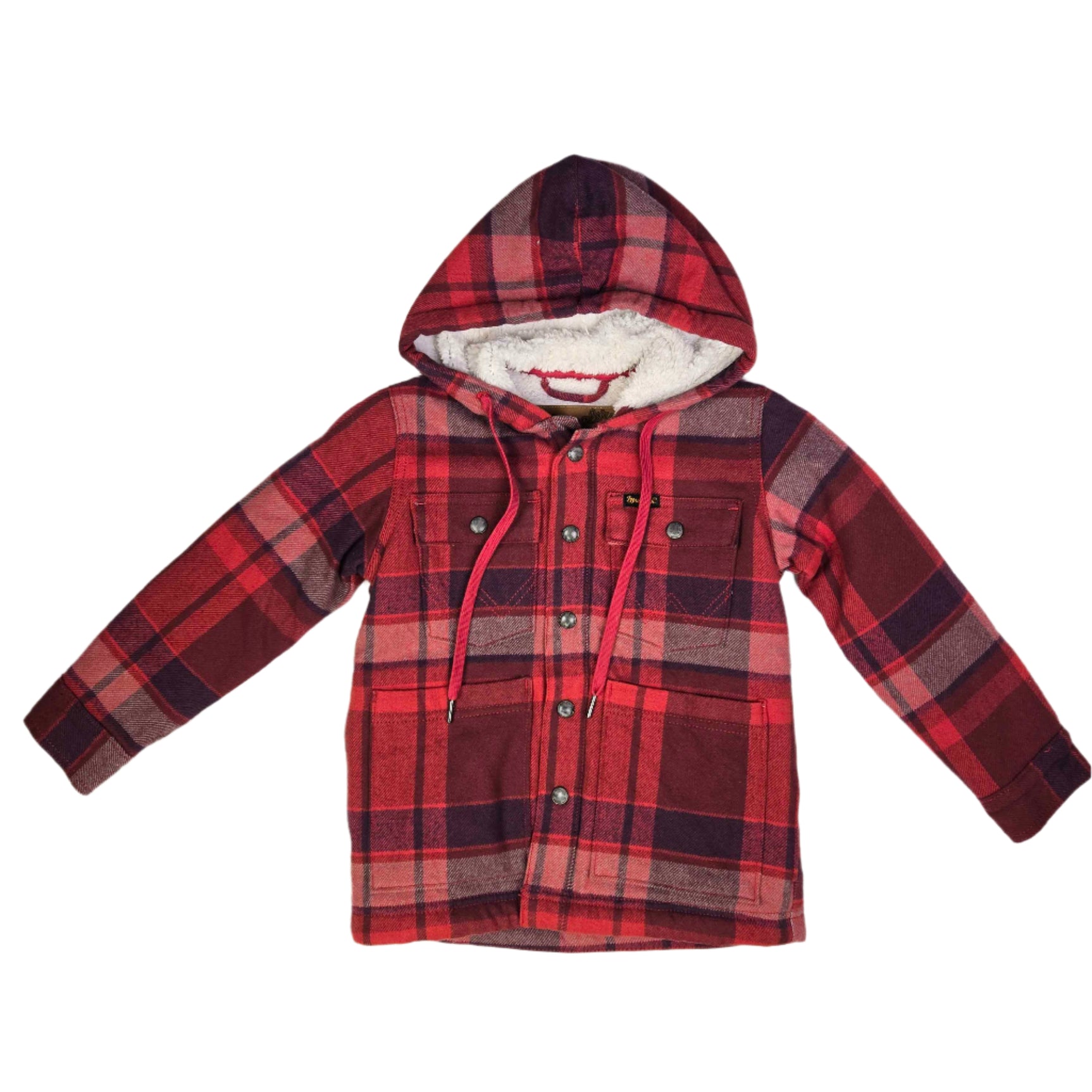 Veste de Sherpa Garnet avec capuchon - Enfant