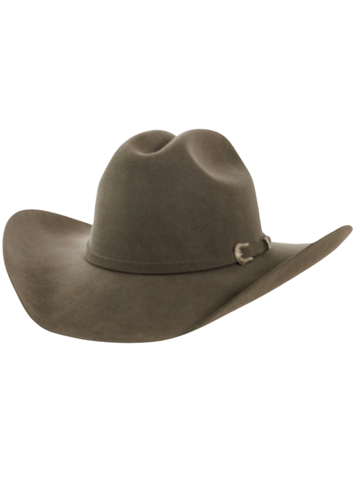 Chapeau Western en feutre Gunslinger Charcoal - Adulte