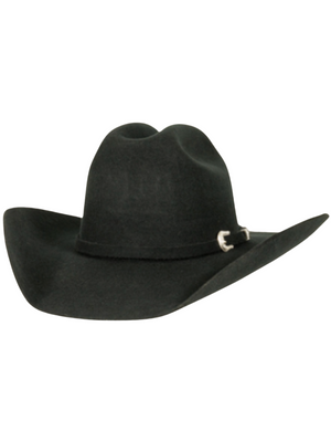 Chapeau Western en feutre Gunslinger Midnight - Adulte