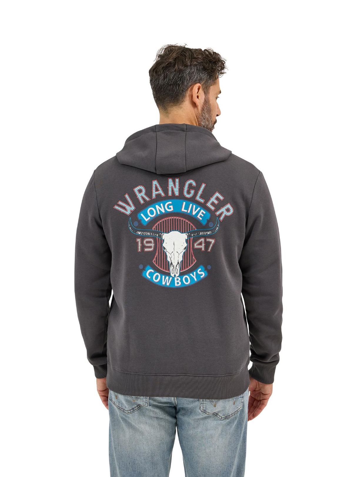 Live Cowboys Long Hoodie - Men's