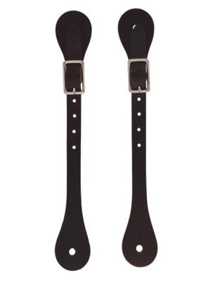 Horizon leather western spur straps