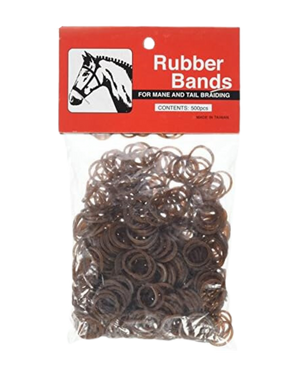 Braiding elastics - 500 pieces