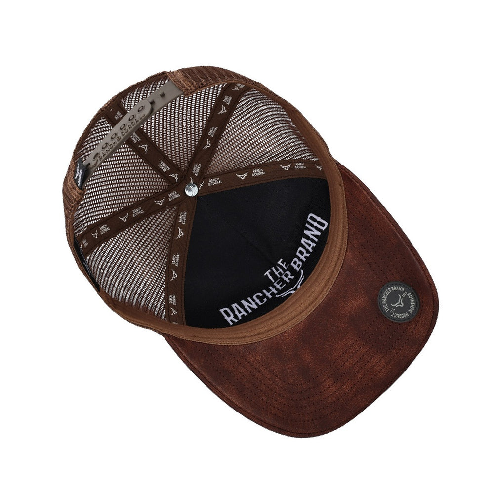 Ranch & Corral Leather Patch Cap - Adult