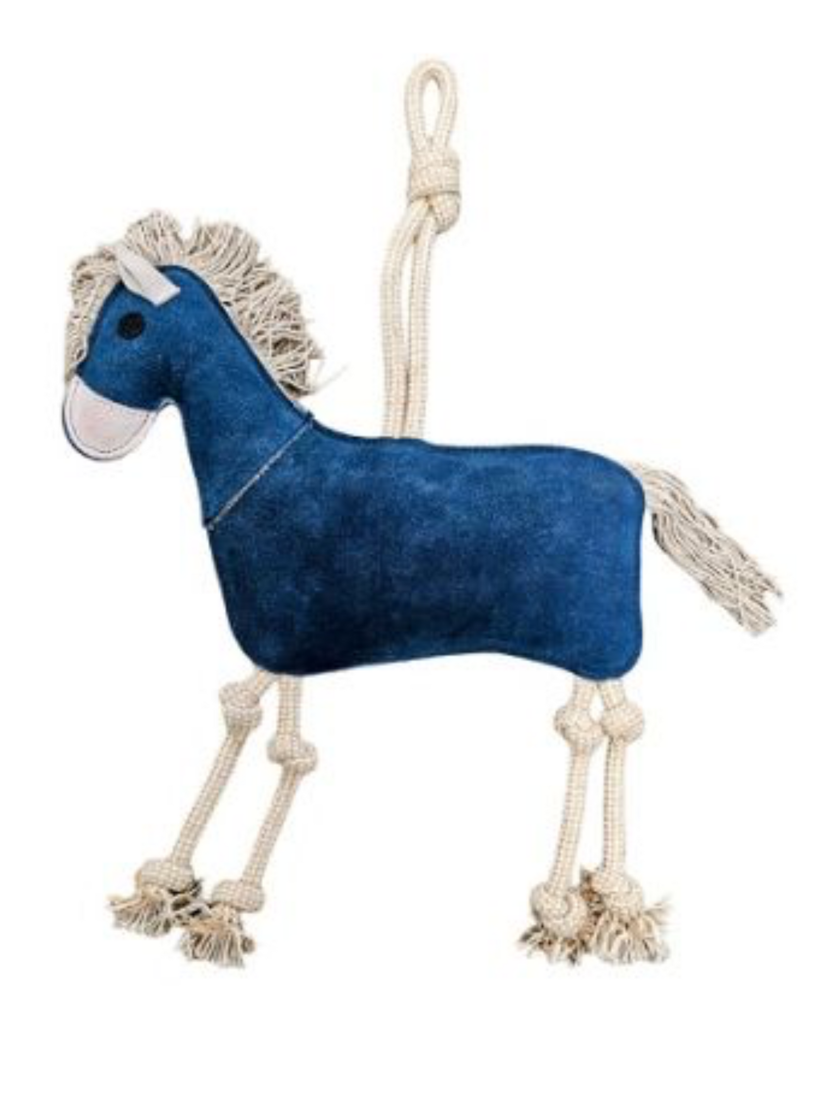 Blue horse toy