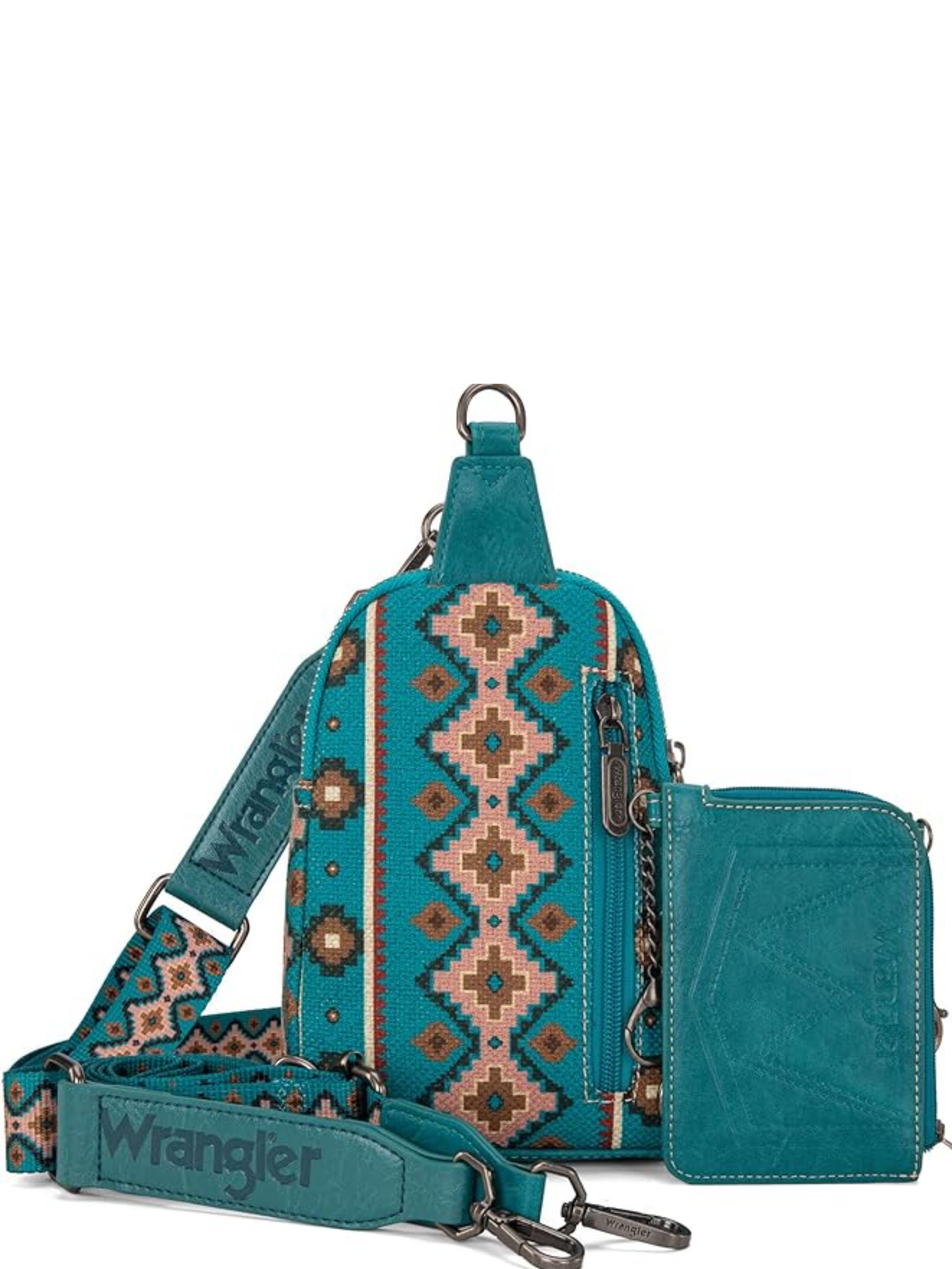 Dark Turquoise Sling and Card Holder Set