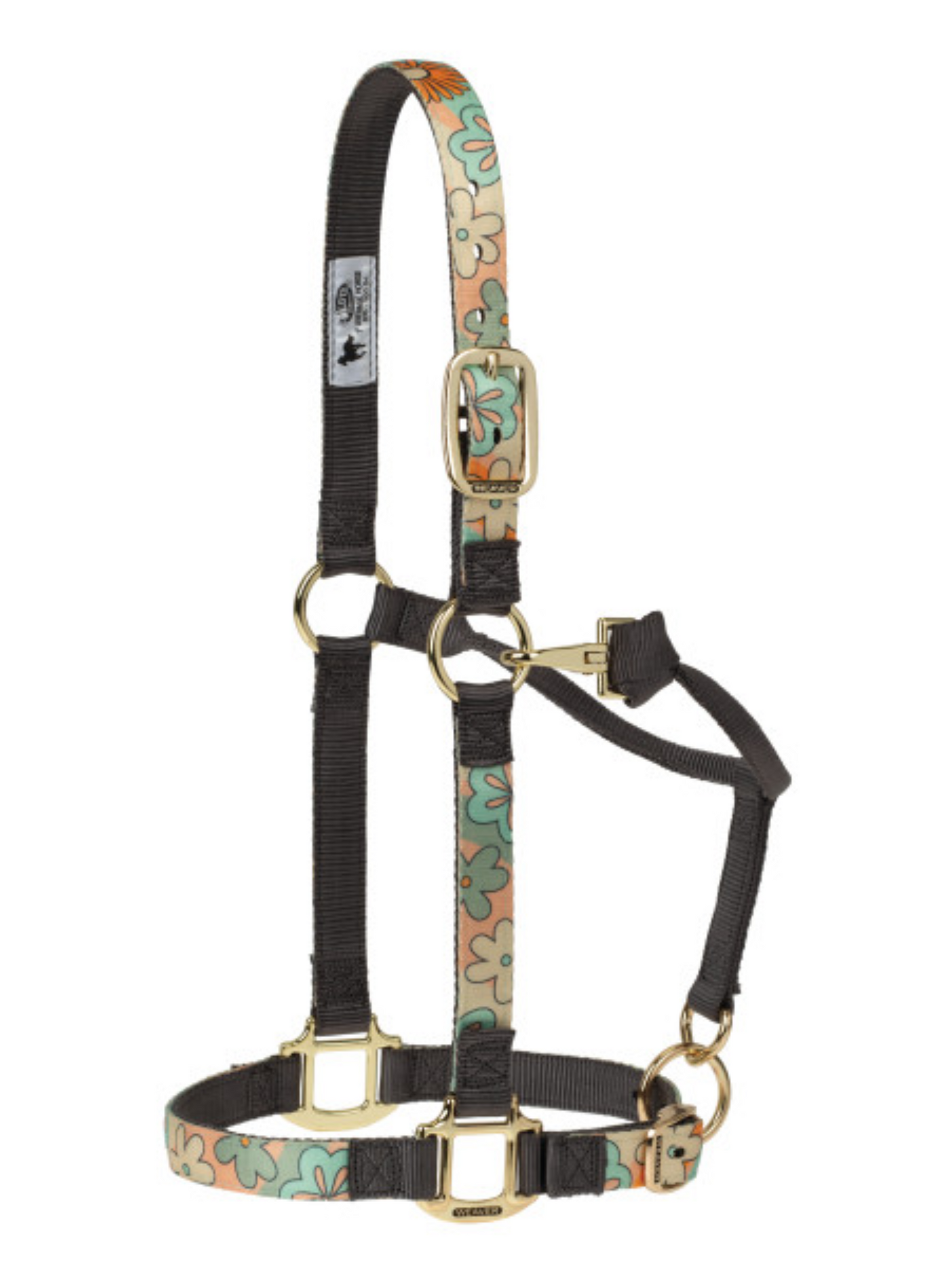 Nylon halter with patterns