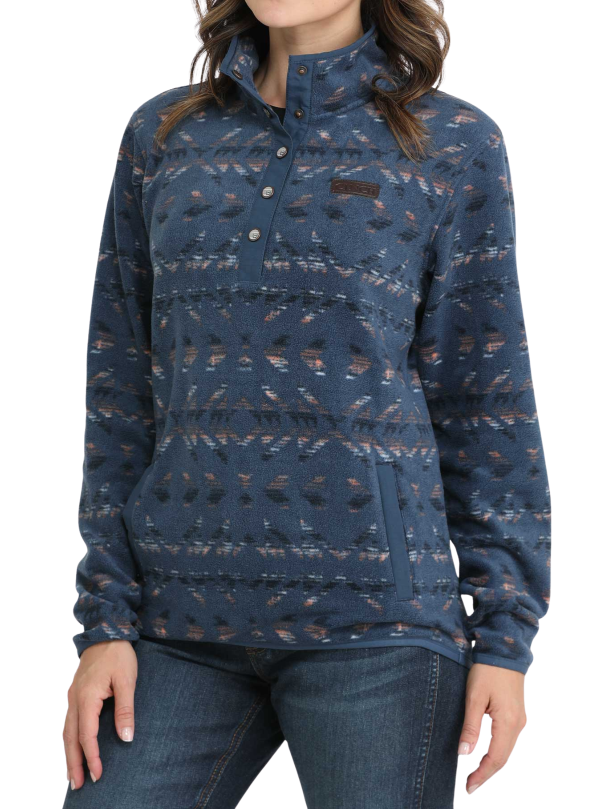 Chandail en polar Aztec - Femme