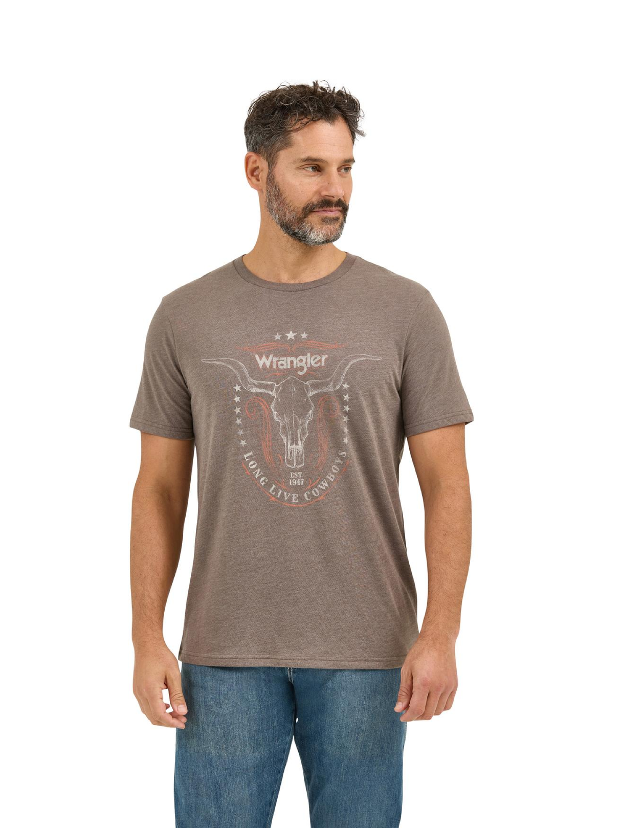 T-Shirt Long Live Cowboys Morel - Homme