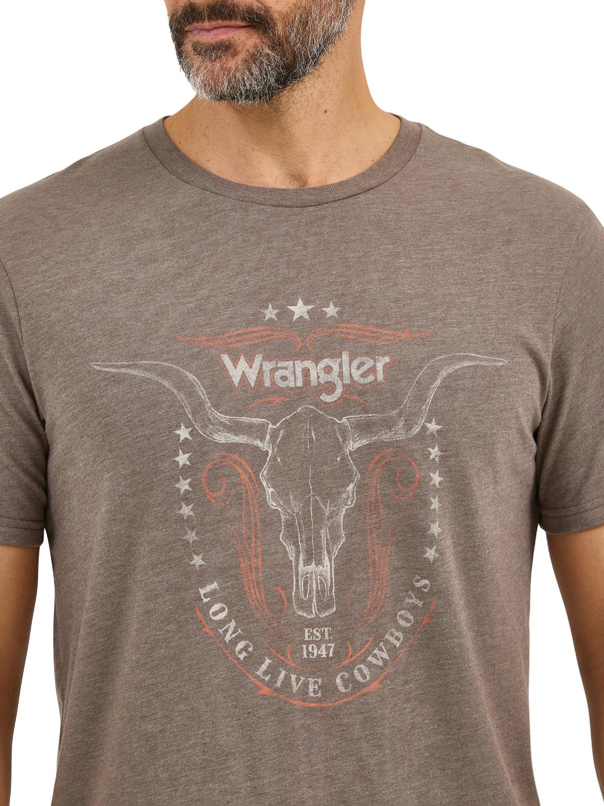 T-Shirt Long Live Cowboys Morel - Homme