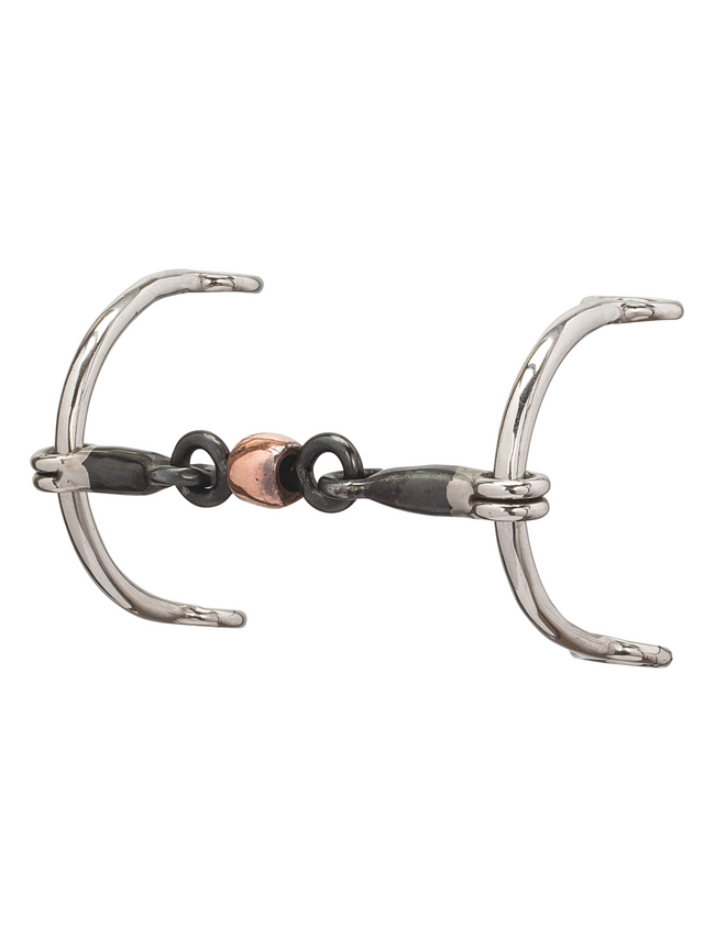 Mors Pour Poney/Cheval Showman En Acier Inox - Joues Argent Mors Pour Poney/Cheval Showman En Acier Inox - Joues Argent