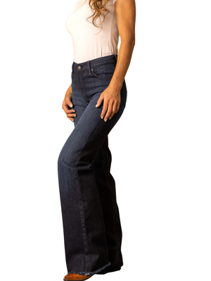 Jeans Western Olivia Dark Wash - Femme