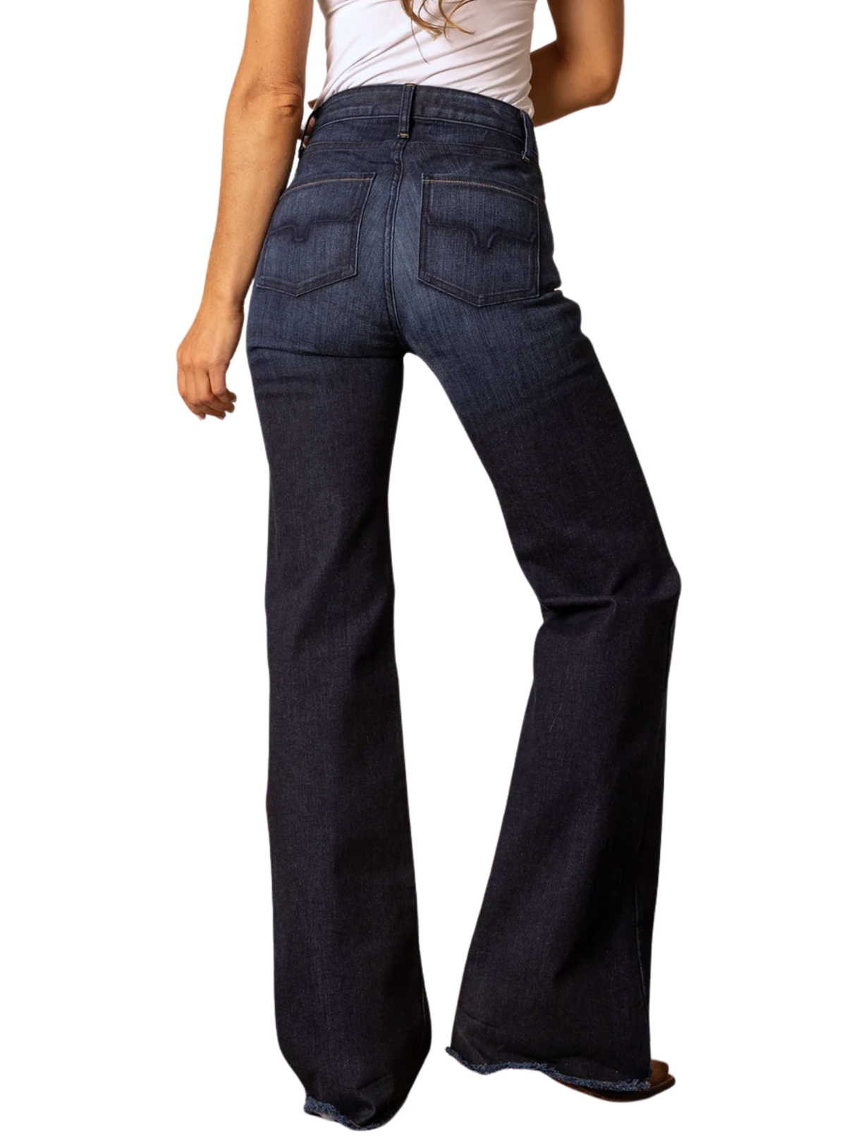 Jeans Western Olivia Dark Wash - Femme