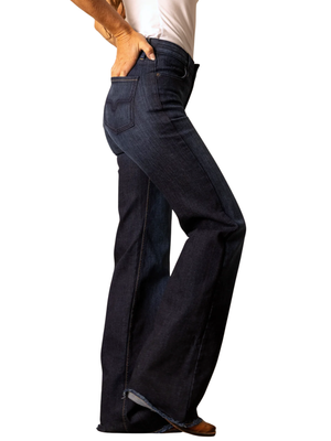 Jeans Western Olivia Dark Wash - Femme