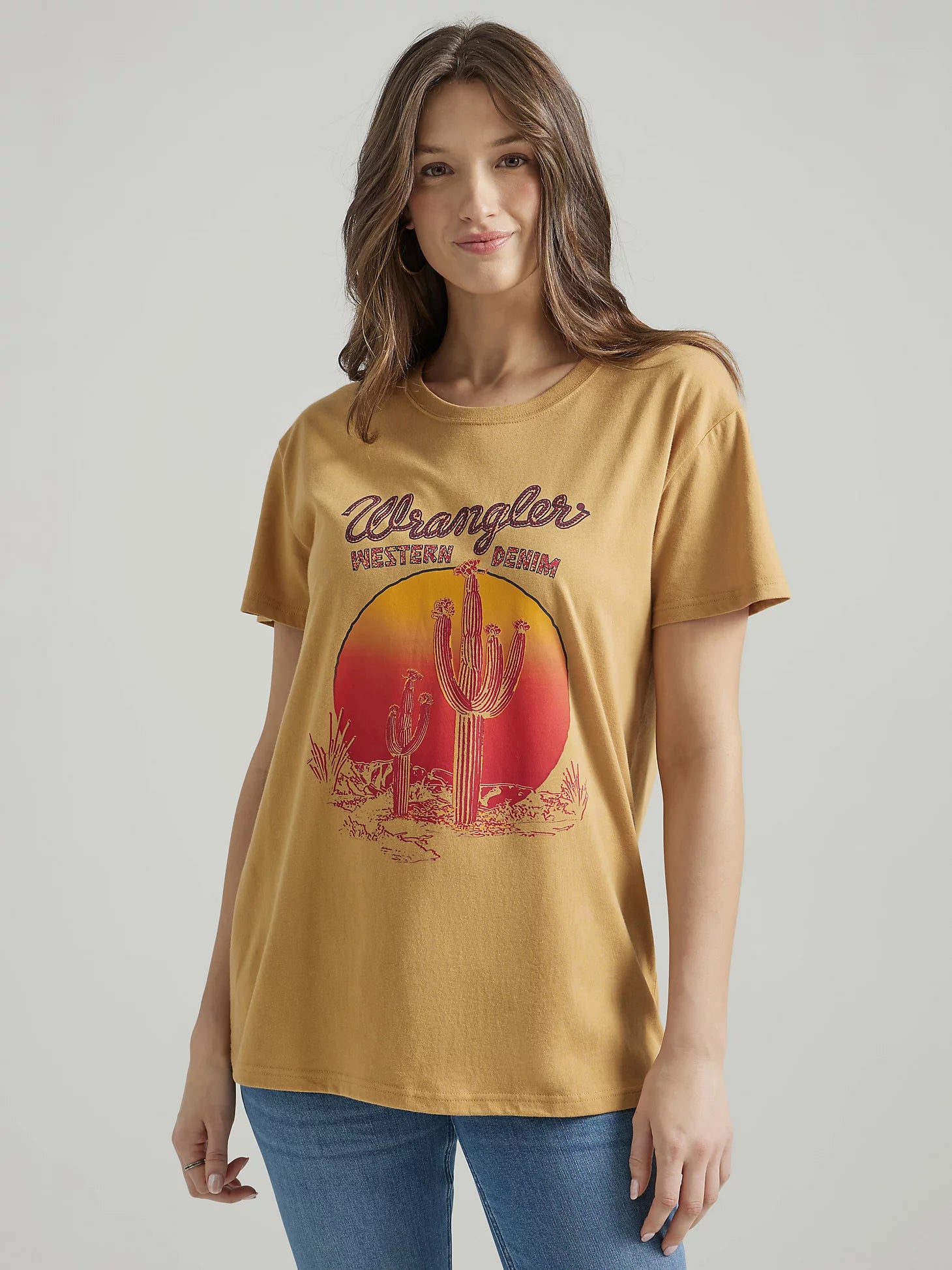 T-Shirt Denim Desert - Femme