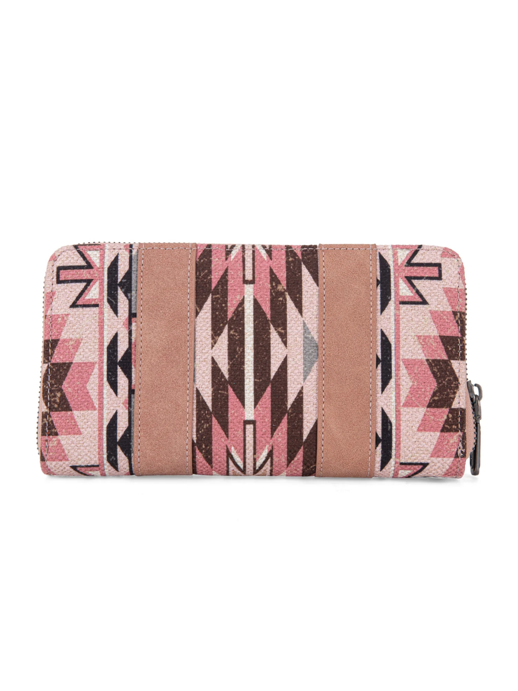 Porte-Monnaie Aztec Rose foncé