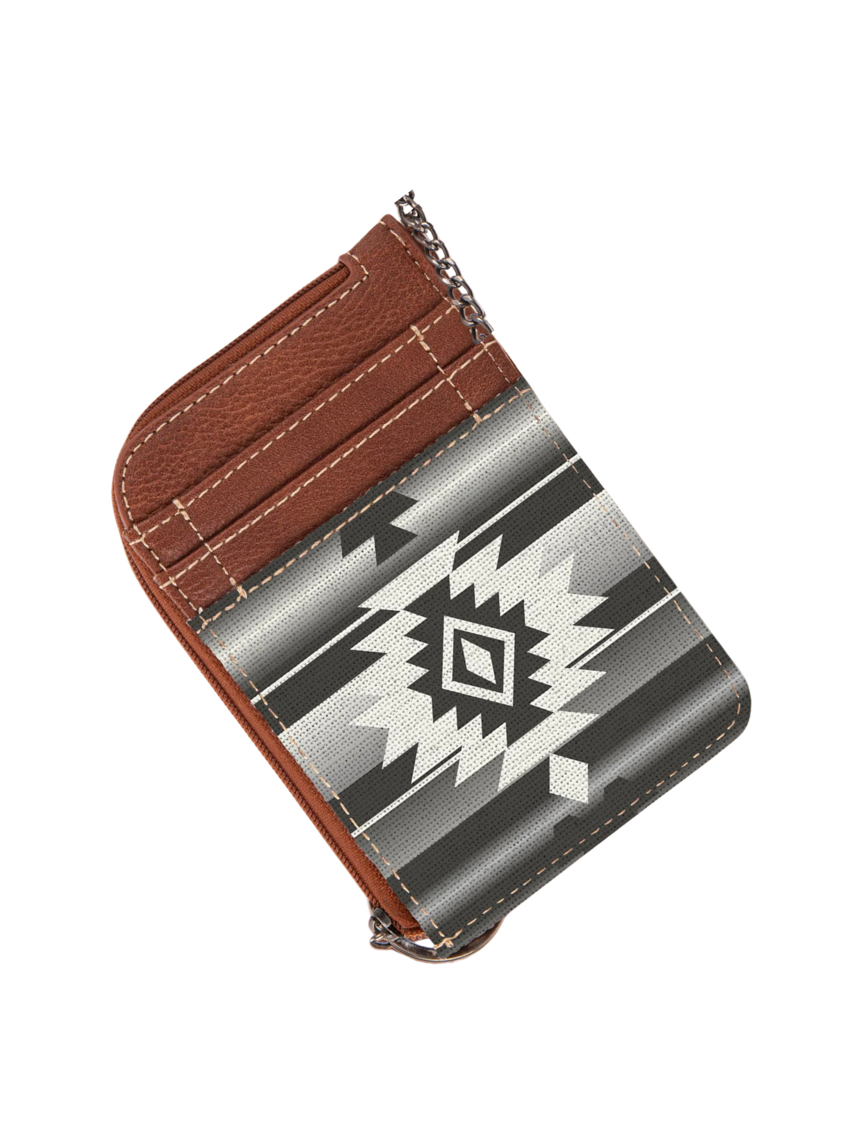 Porte-Cartes Aztec Noir