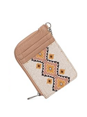 Porte-Cartes Aztec Tan