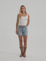 Short Cowboy Taille haute Blissful - Femme