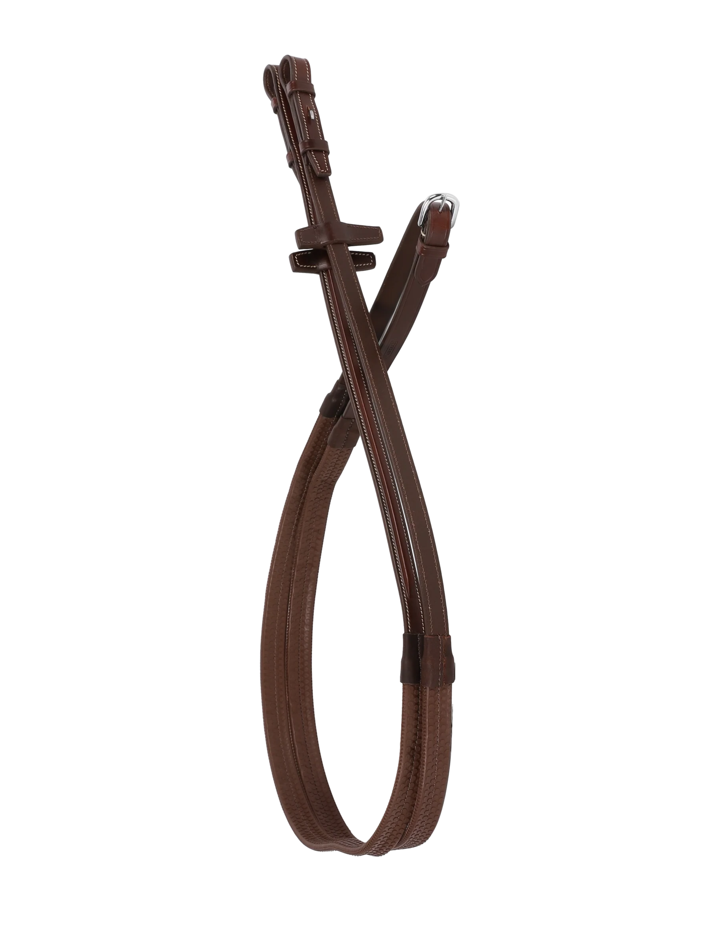 Achat Rênes Caoutchouc 16 mm Marron Signature By Antarès