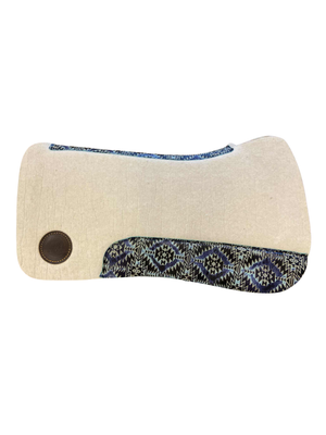 Beige Aztek Blue Western Rug