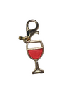 Wine Glass Bride Charm