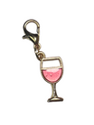 Wine Glass Bride Charm