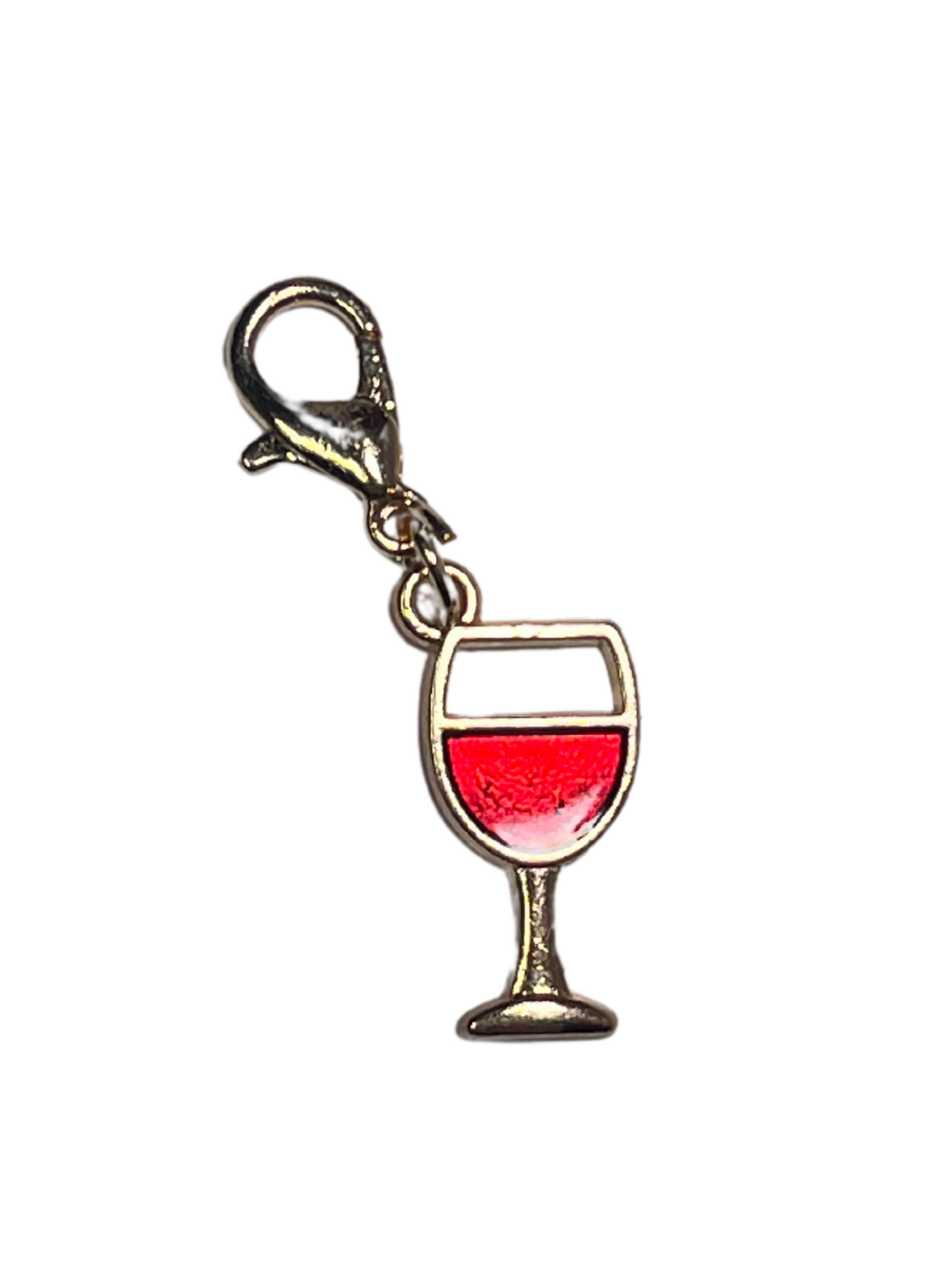 Charm pour bride Verre de vin