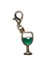 Wine Glass Bride Charm