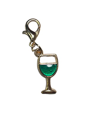 Charm pour bride Verre de vin