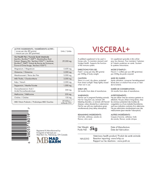 Visceral + Supplement and Vitamin 